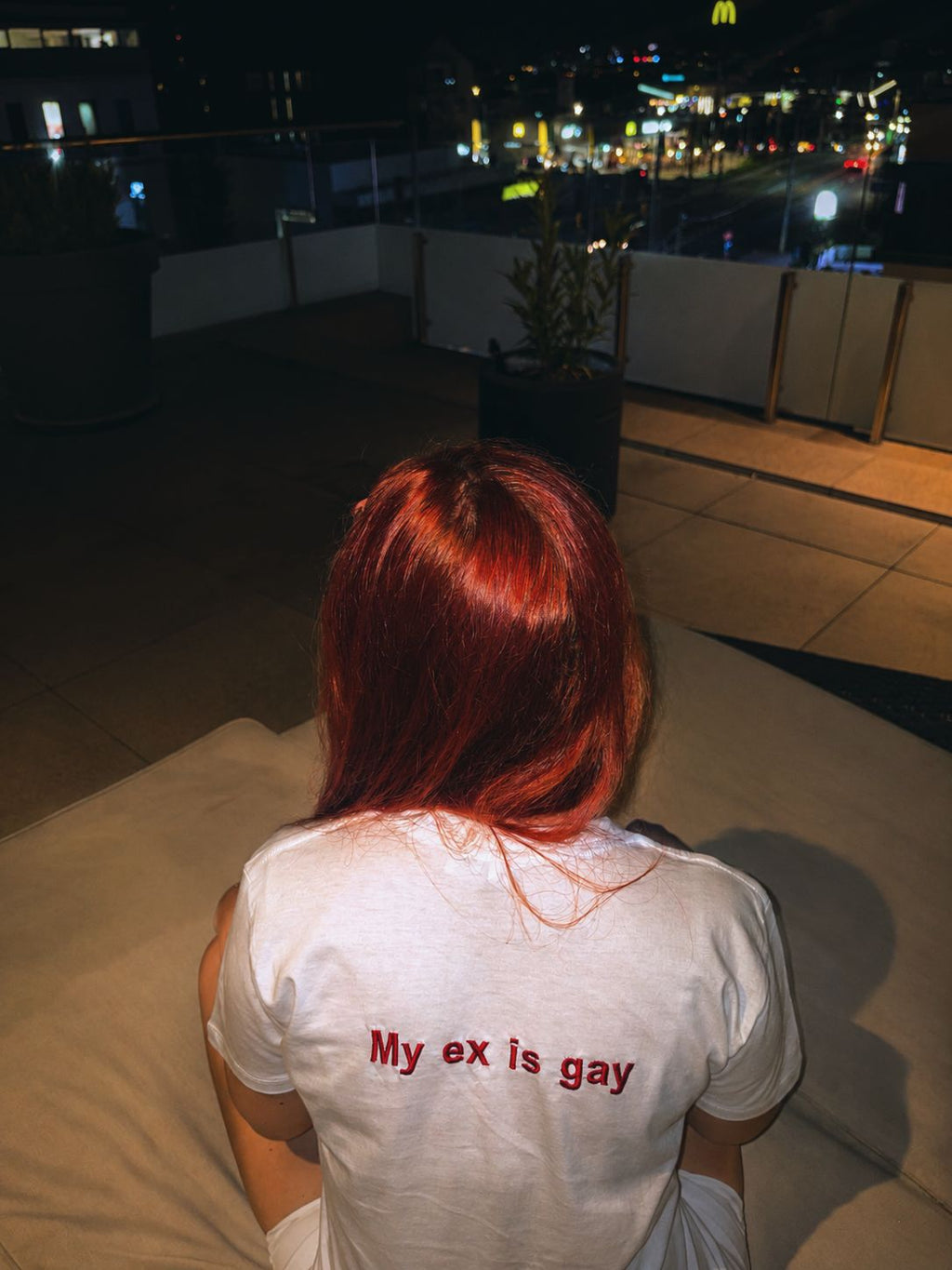 Tricou "My ex is gay"