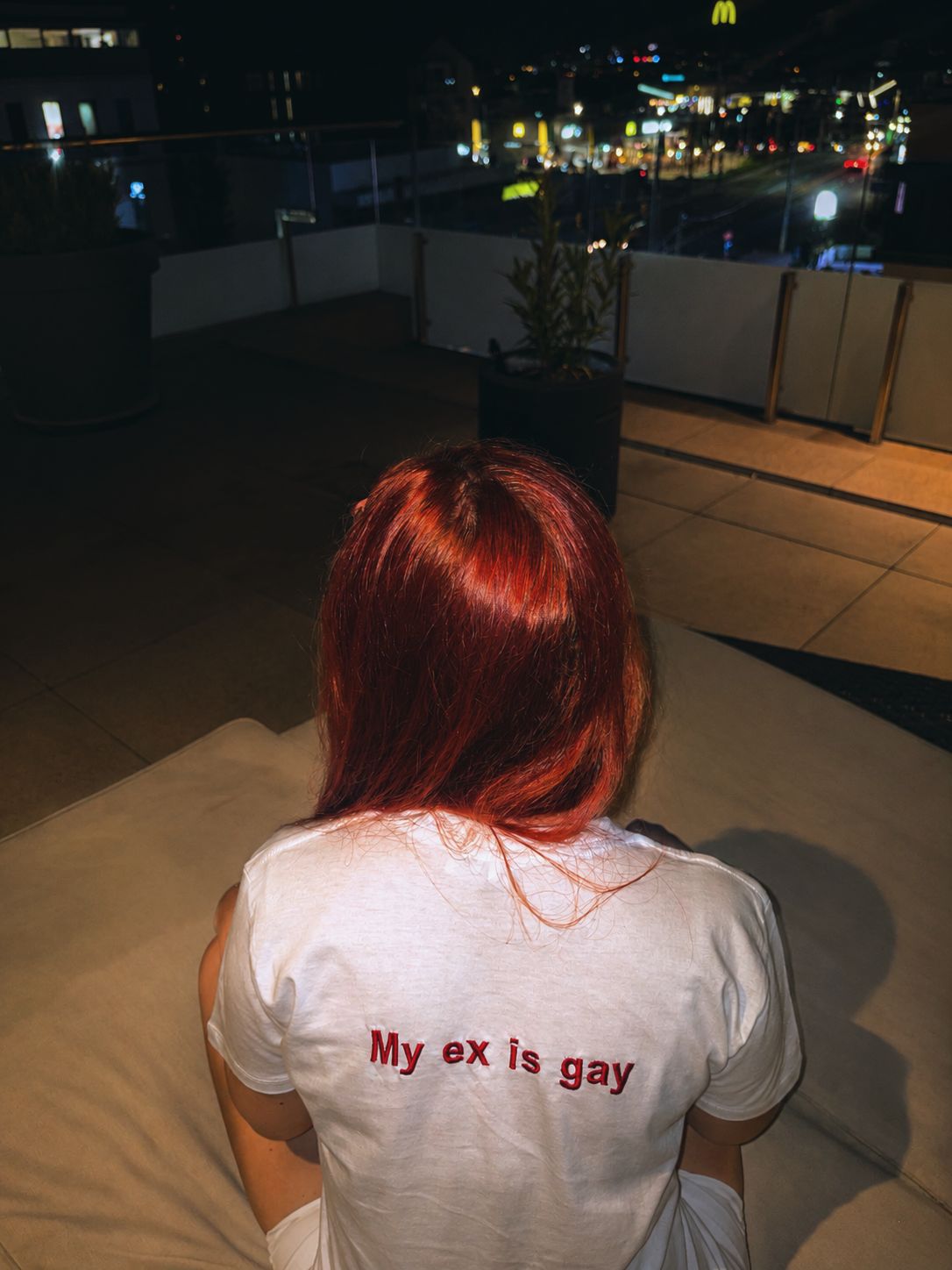 Tricou "My ex is gay"
