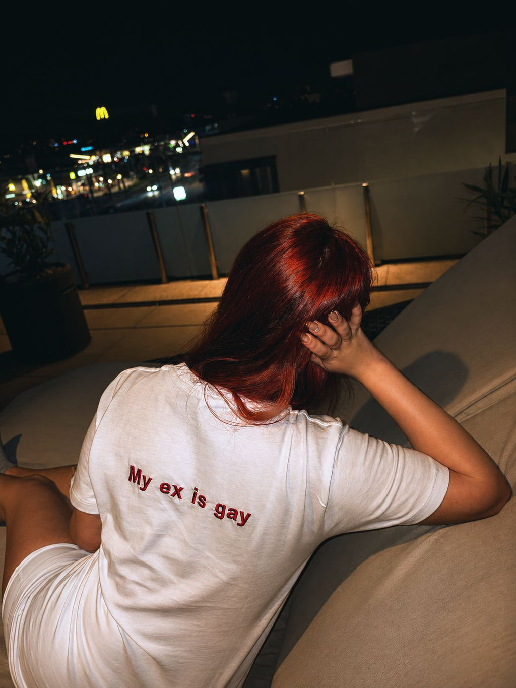 Tricou "My ex is gay"