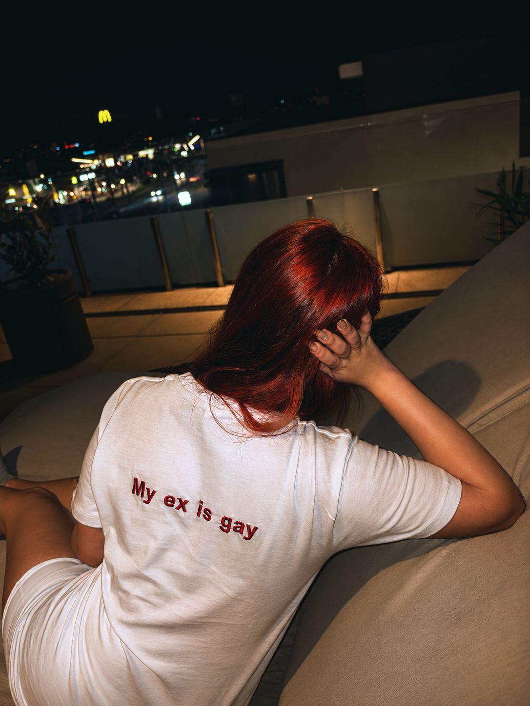 Tricou "My ex is gay"