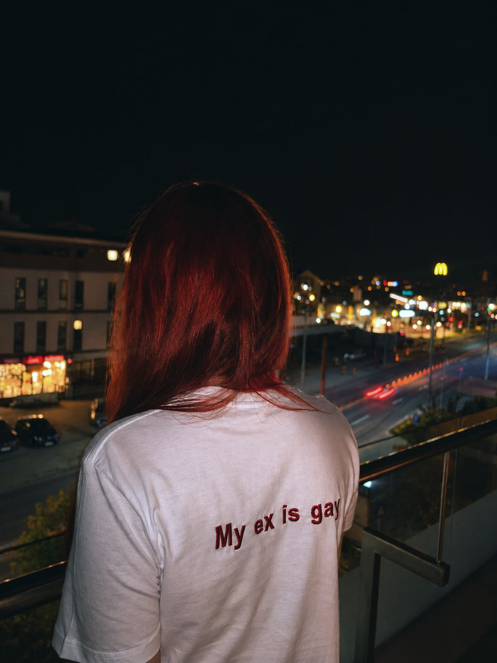 Tricou "My ex is gay"