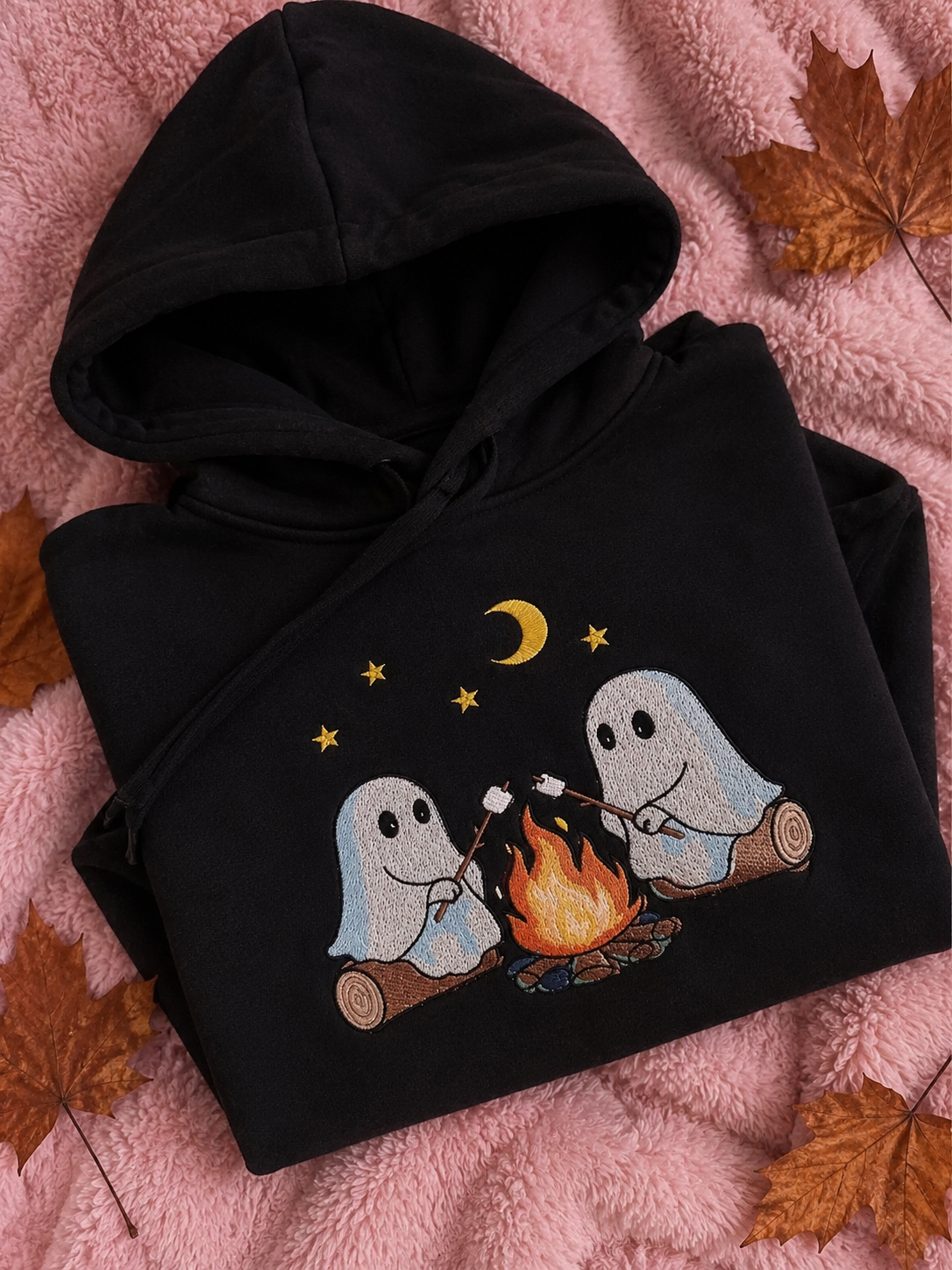 Halloween Embroidered Hoodie – Hanorac brodat