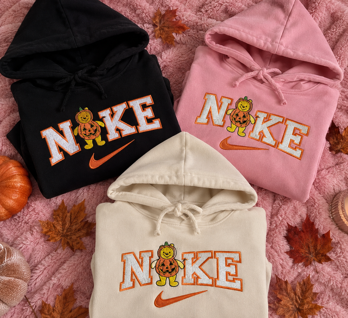 Halloween Embroidered Hoodie – Hanorac brodat