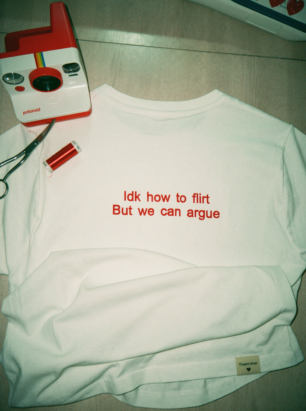 Tricou "IDK HOW TO FLIRT.."