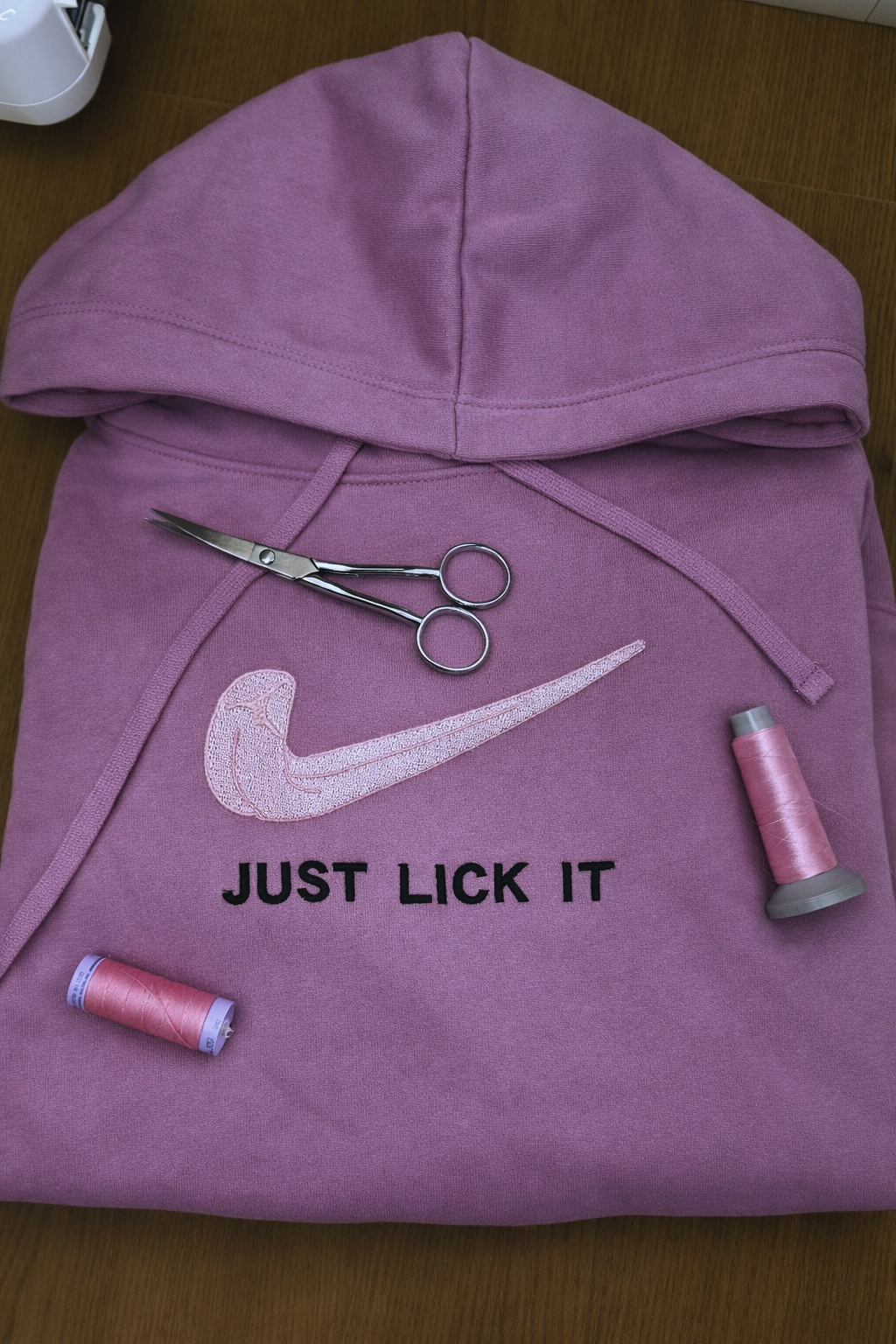Just Lick It Embroidery