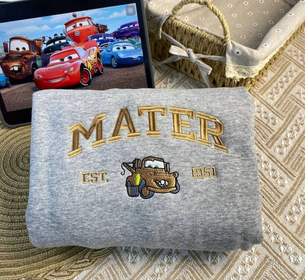 Cartoon Cars Movie Embroidered🚗 2