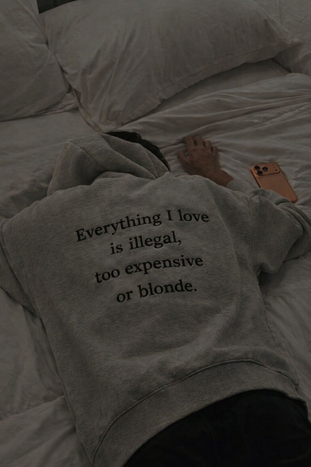 Hoodie "everything I love.."