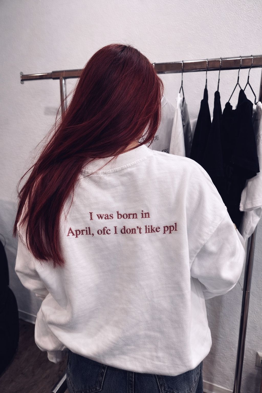 Tricou „I Was Born in April – Ofc I Don’t Like People”