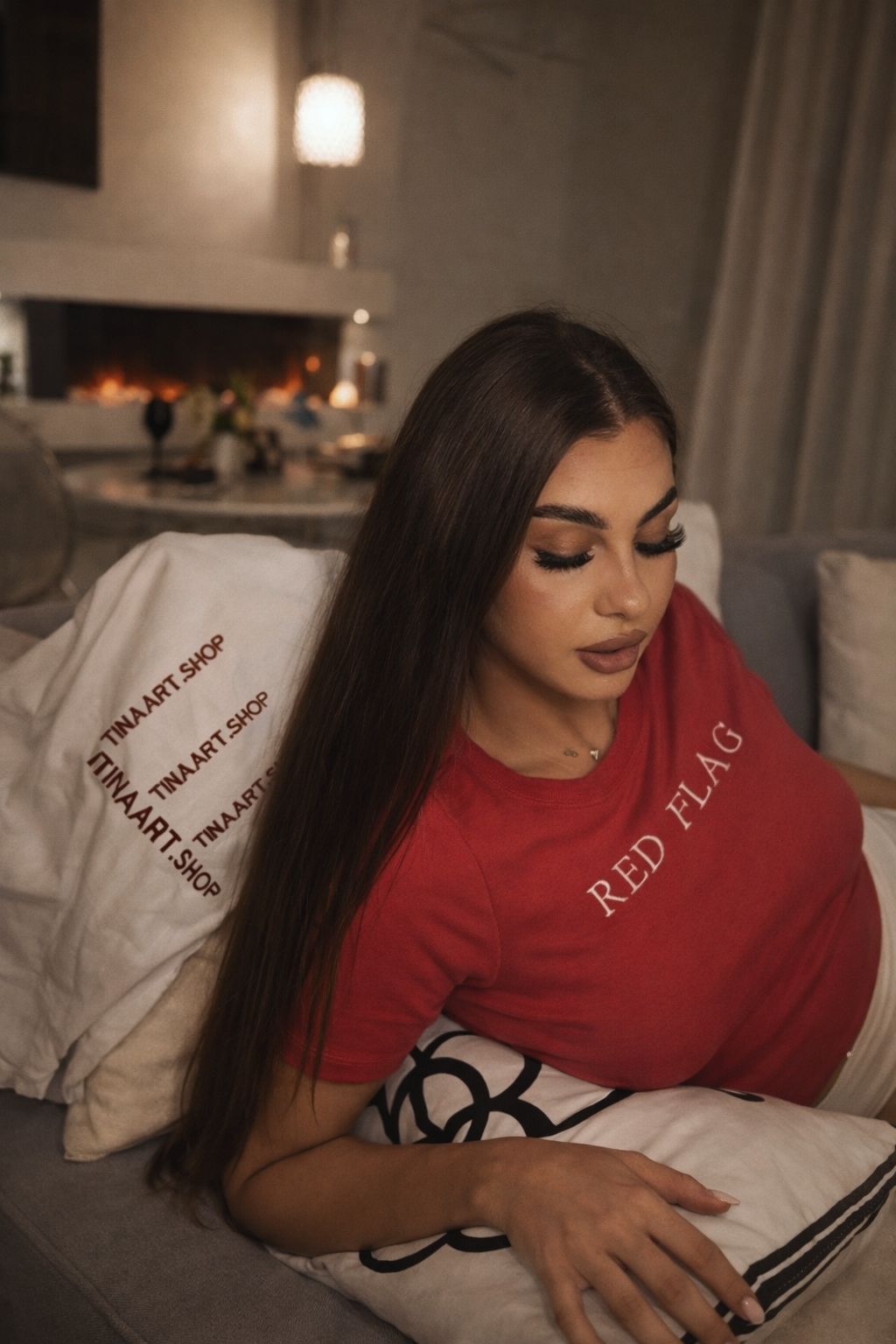 Tricou "Red Flag"