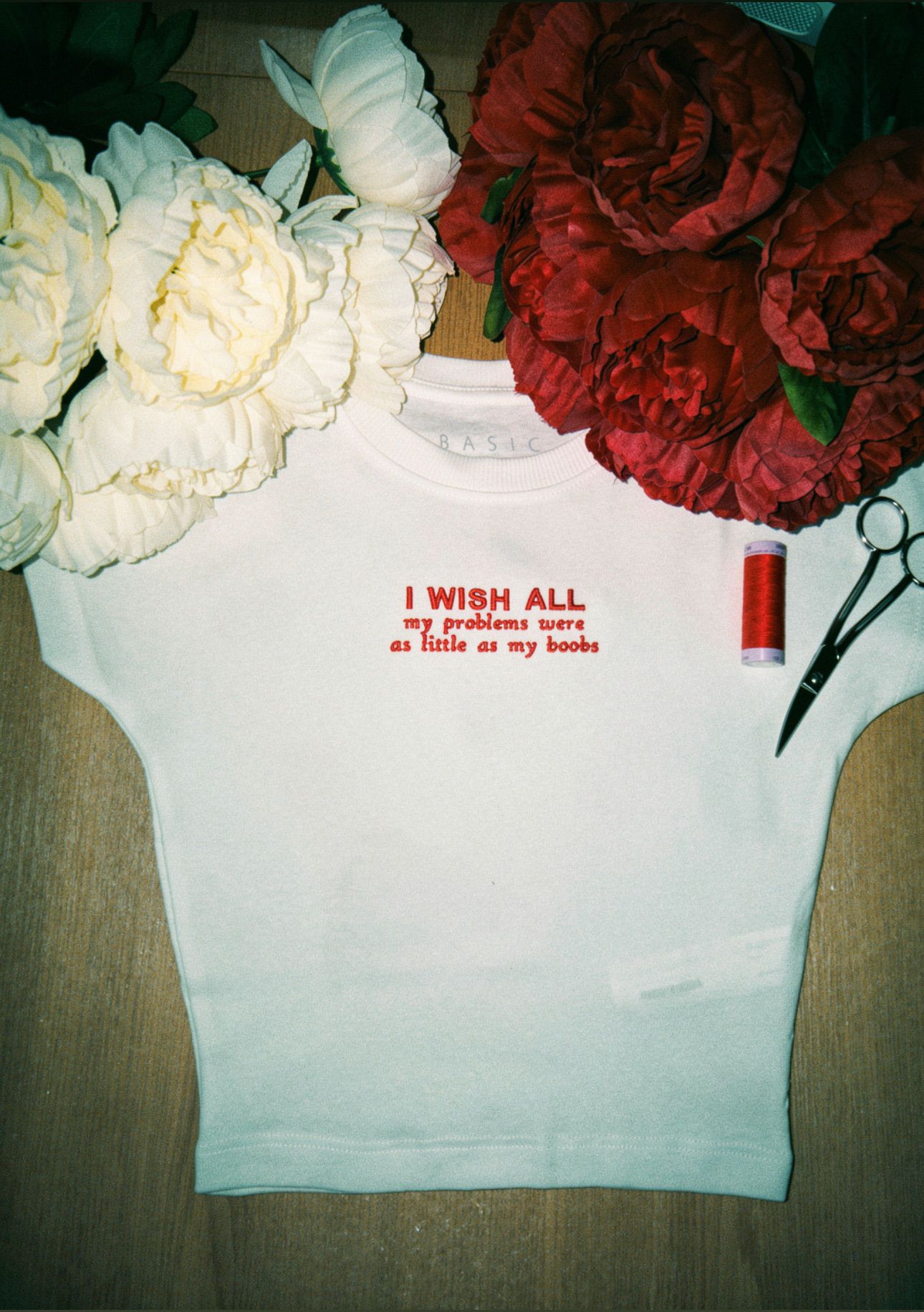 Tricou Baby Tee " I WISH ALL.."