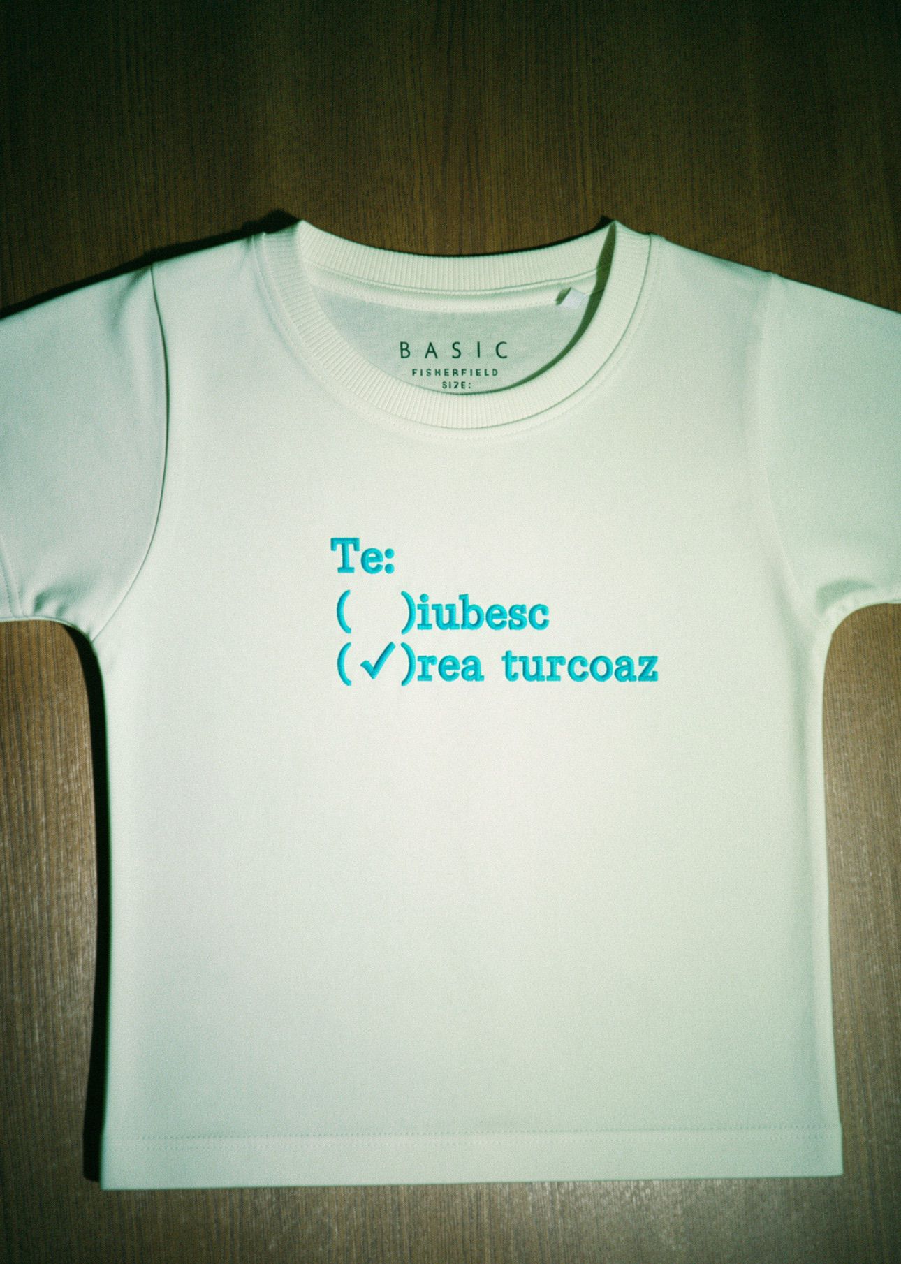 Tricou Baby Tee "Te.."