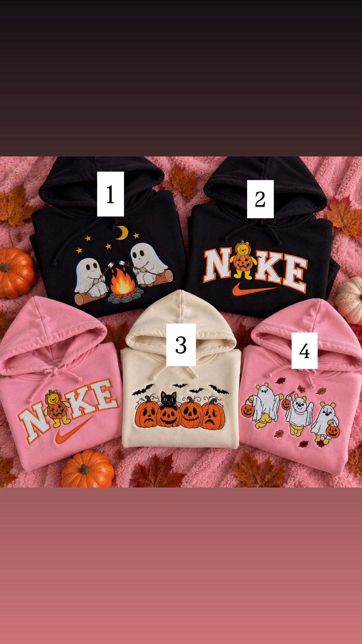 Halloween Embroidered Hoodie – Hanorac brodat