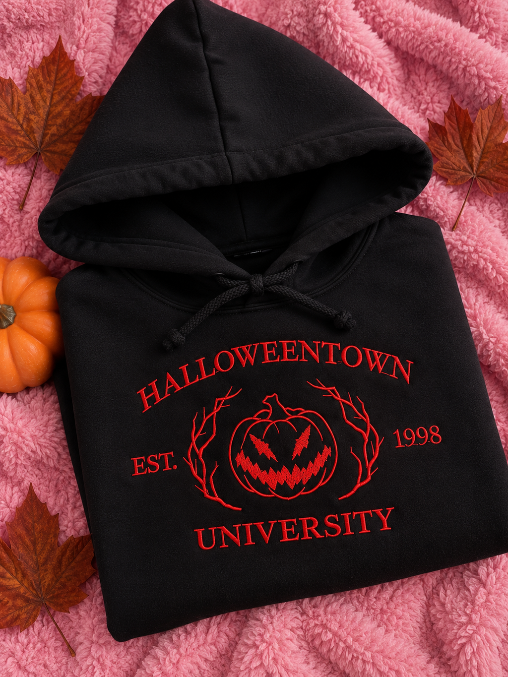 Halloweentown University – Hanorac Cropped Brodat