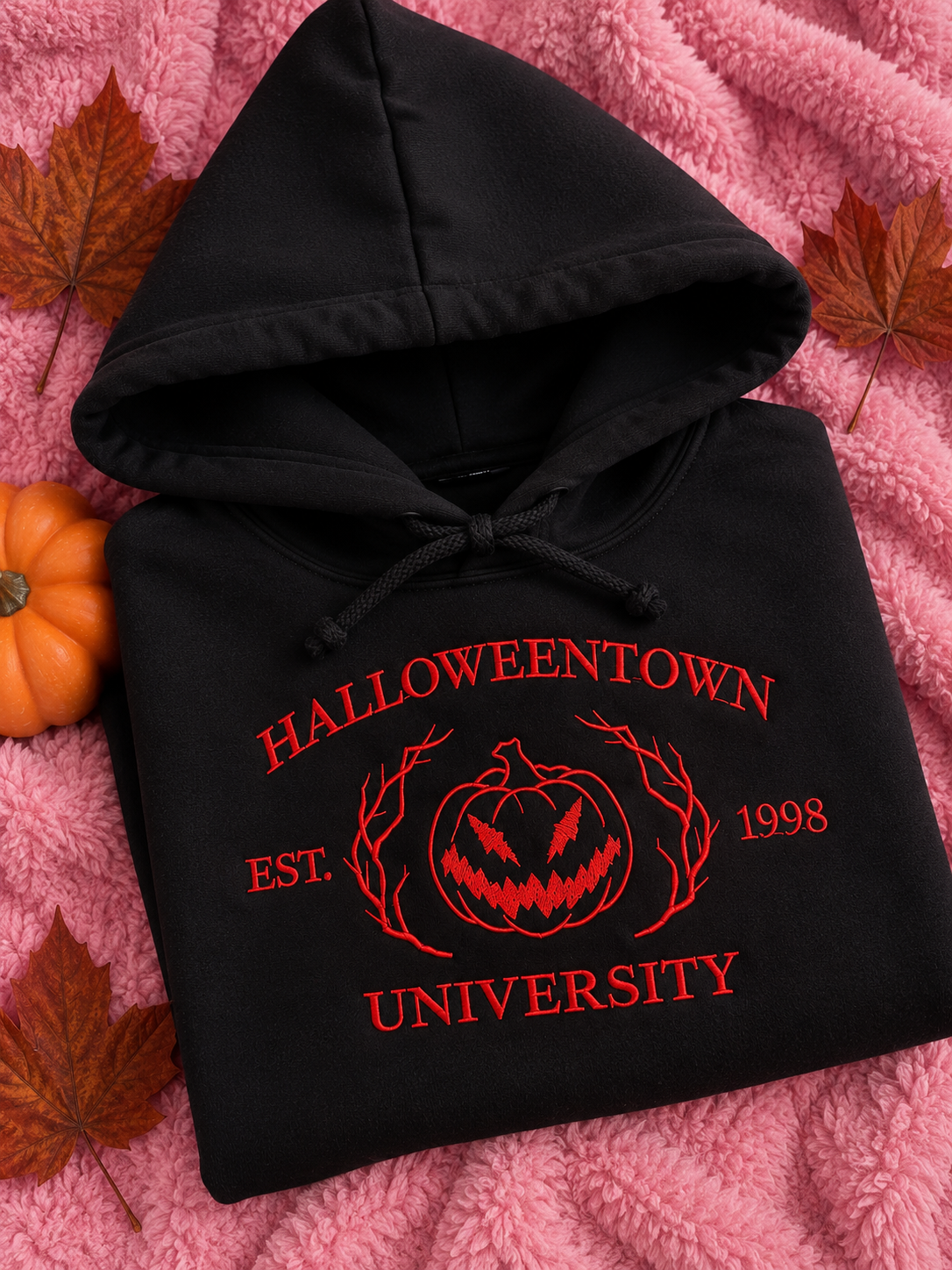 Halloweentown University – Hanorac Cropped Brodat