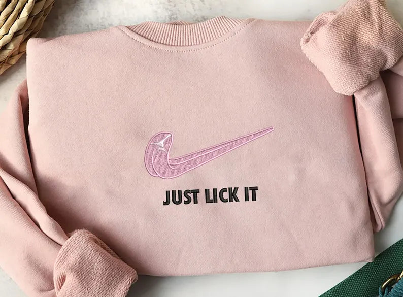 Just Lick It Embroidery