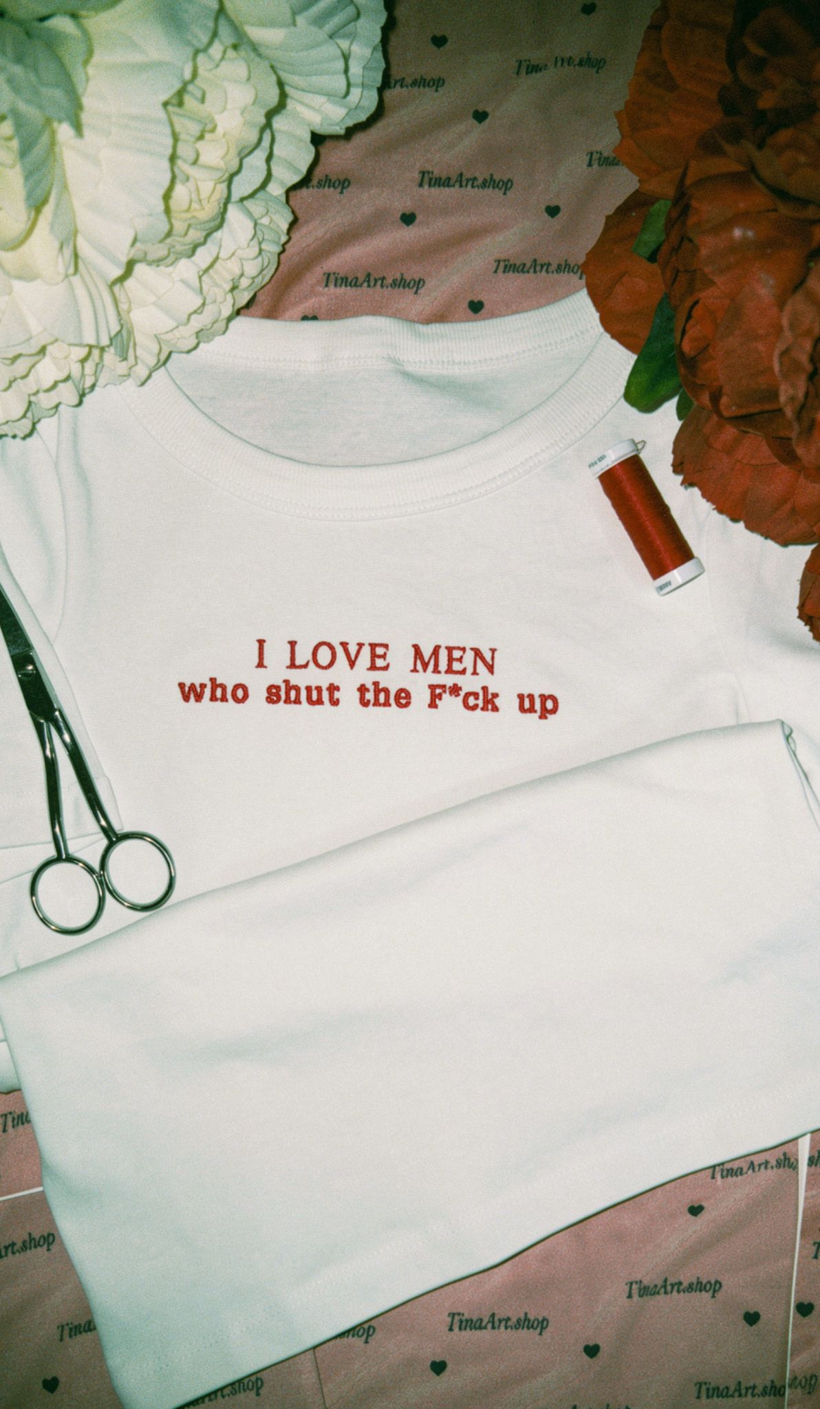Tricou "I love men..."